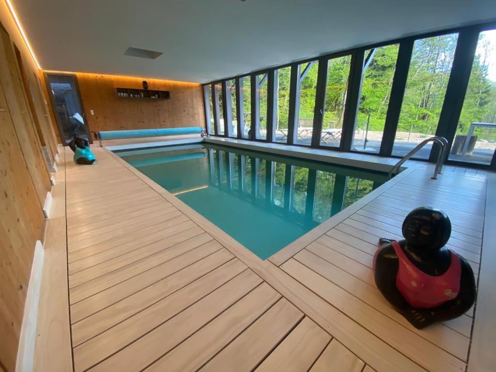 Le Chalet Du Blanc Spa Yoga Aillon-le-Jeune Exterior foto